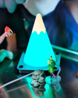 "Fujisan" Mount Fuji Mini Lamp – Bambu Lab LED Kit 001 Compatible 3d model