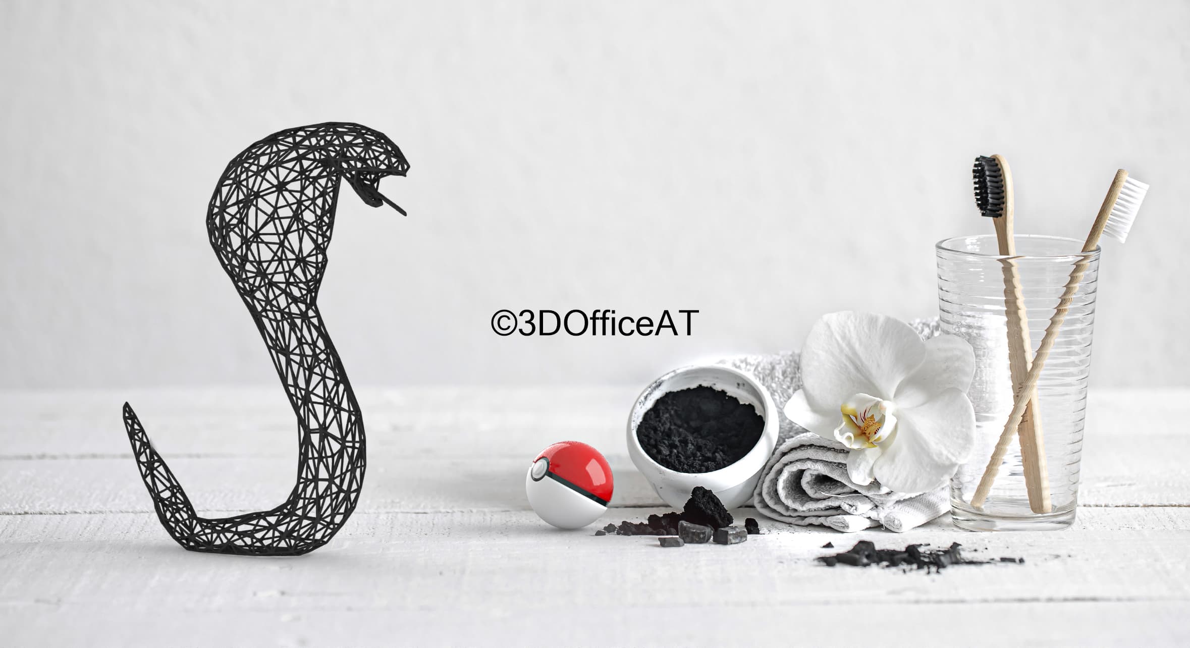 024 Arbok Pokemon Wiremon Figure 3d model