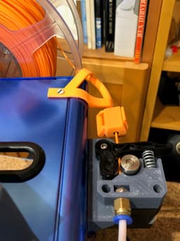 Side Spool Holder for Fabrikator Mini 2 3d model