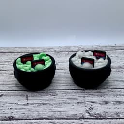 Cauldron Switch Game Holder 3d model