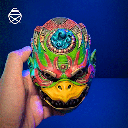 Kappa Wall Mask 3d model
