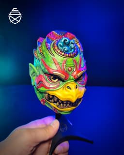 Kappa Wall Mask 3d model