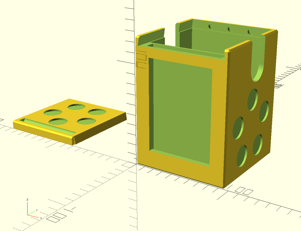 Deck Box Generator 3d model