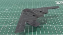 B2 Spirit Stealth Bomber 1:300 Scale 3D Print Model 3d model