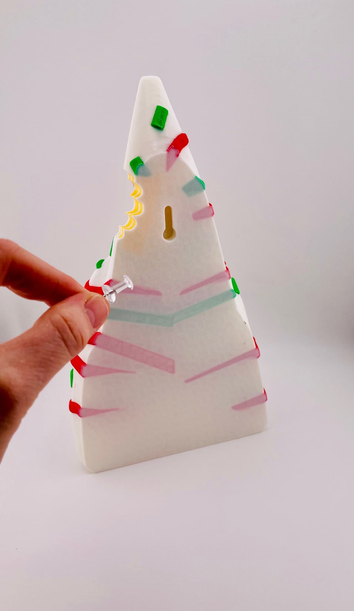 Christmas Snack Cake Wall Decor 3d model