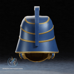 Piltover Enforcer Helmet 3D Printer File STL 3d model
