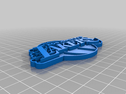 LA Lakers logo 3d model