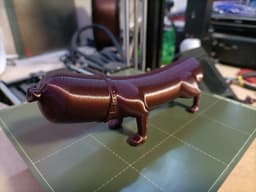 DogSausage 3d model