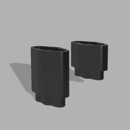 Tamiya TT-02 Body Post Spacers 3d model