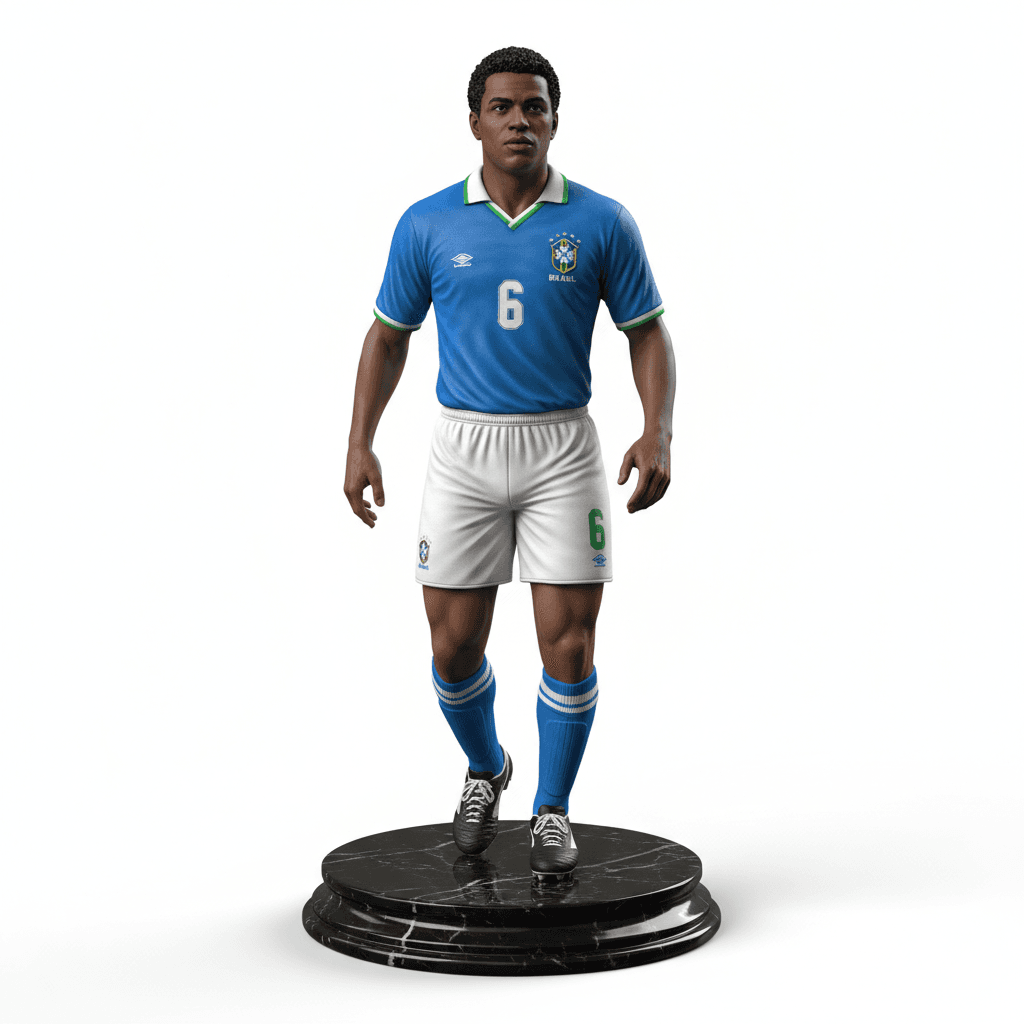 Football Player : Roberto Carlos Football Soccer Legend 3d model
