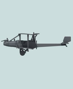 1:144 Caproni Ca.5 3d model