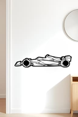 Formula Wall Art, Wall Decor, Home Decor 3d model