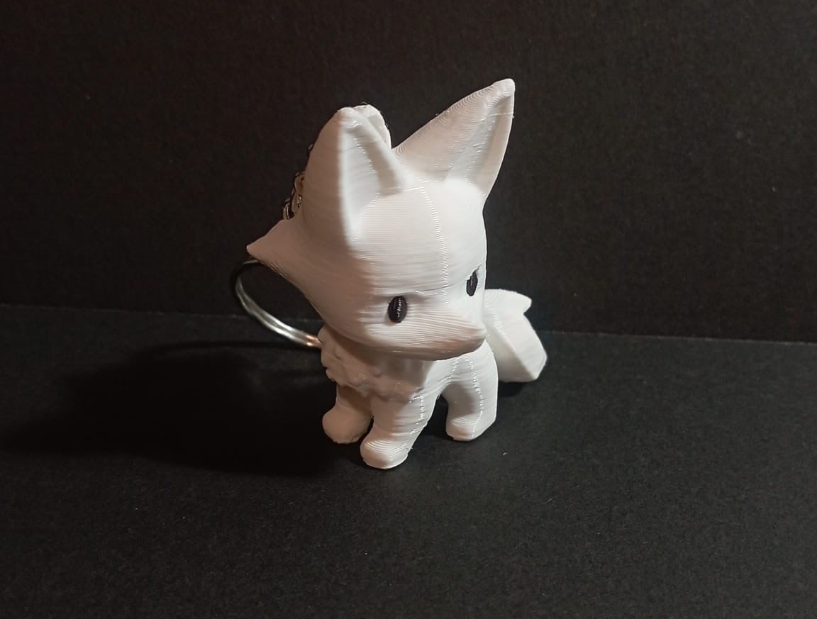 Wolf Keychain -Commercial License- 3d model