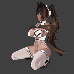 Nikke Anime Girl v2 3d model