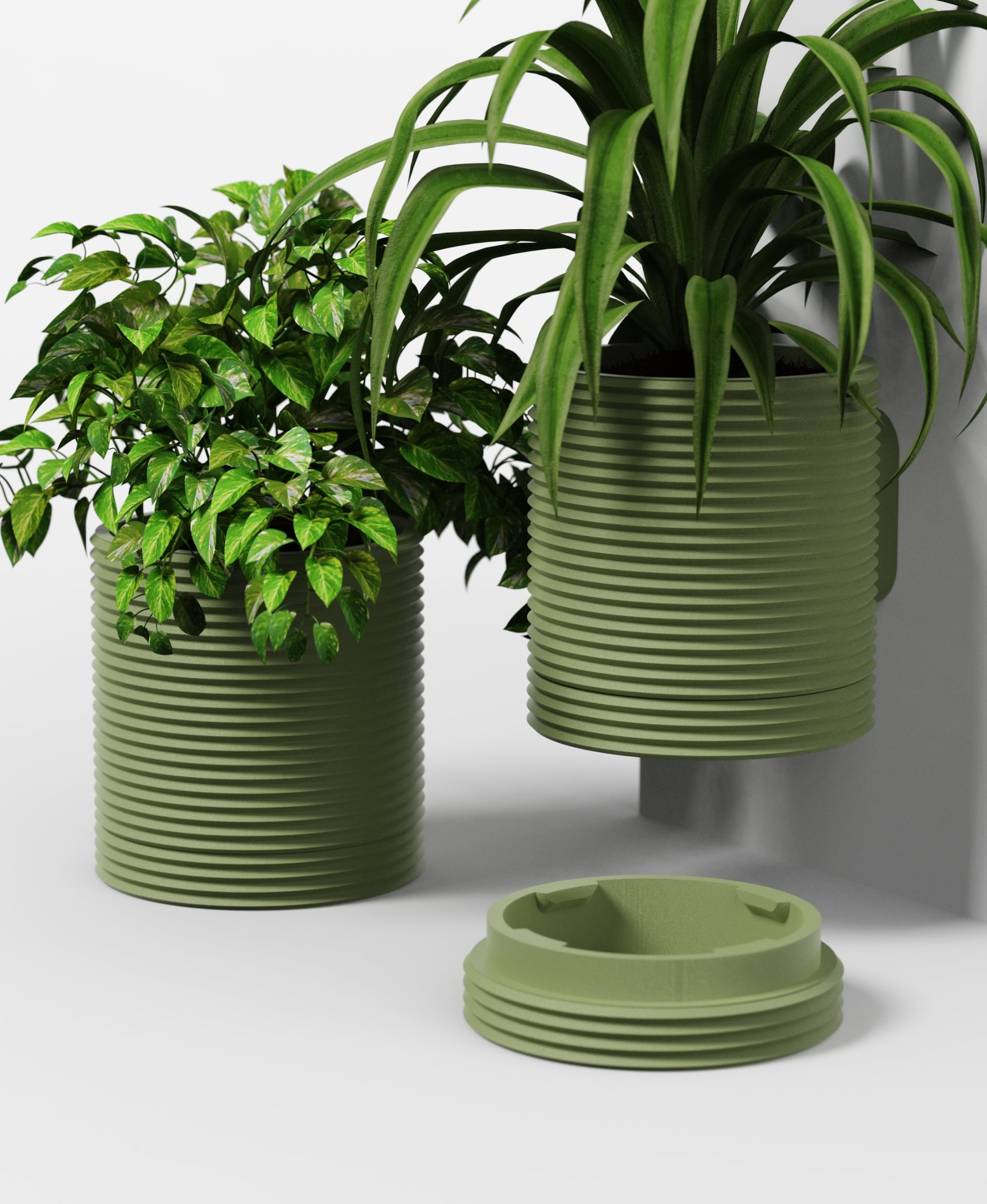 ZAG Collection - Planter Set 3d model