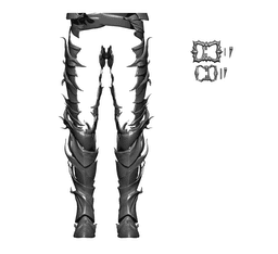 HEOLSTOR COSPLAY FULL Armor Helmless STL Model Print Fan Art 3d model