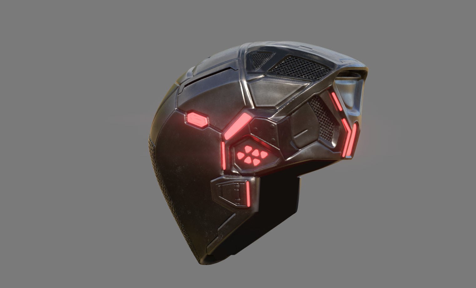 Tron Ares Helmet 3d model