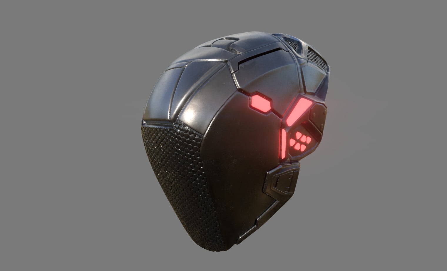 Tron Ares Helmet 3d model