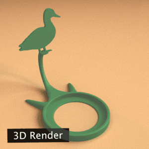 Anima Duck 3d model