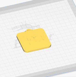 PHOTOSHOP AND ILLUSTRATOR - KEYCHAIN 3d model