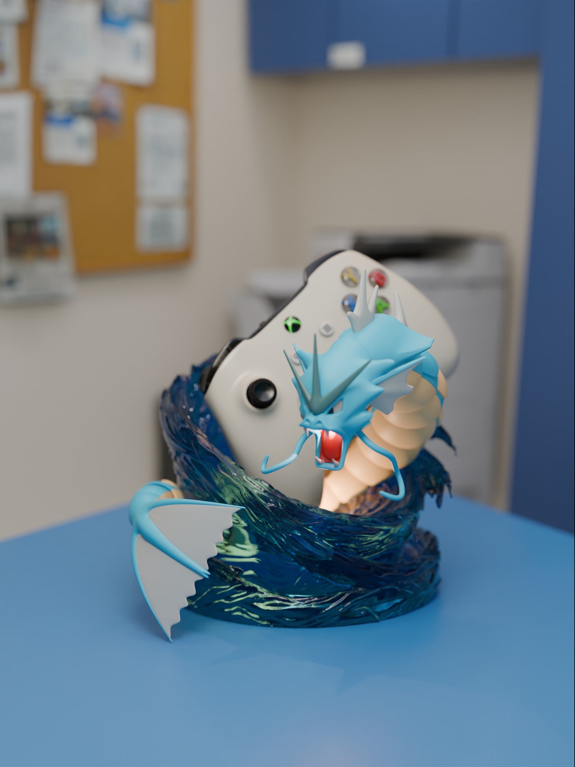 Gyarados Controller Stand 3d model