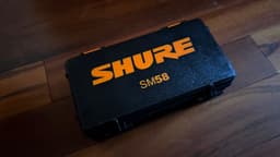 Rugged Box - Sure SM58 and Cable 3d model