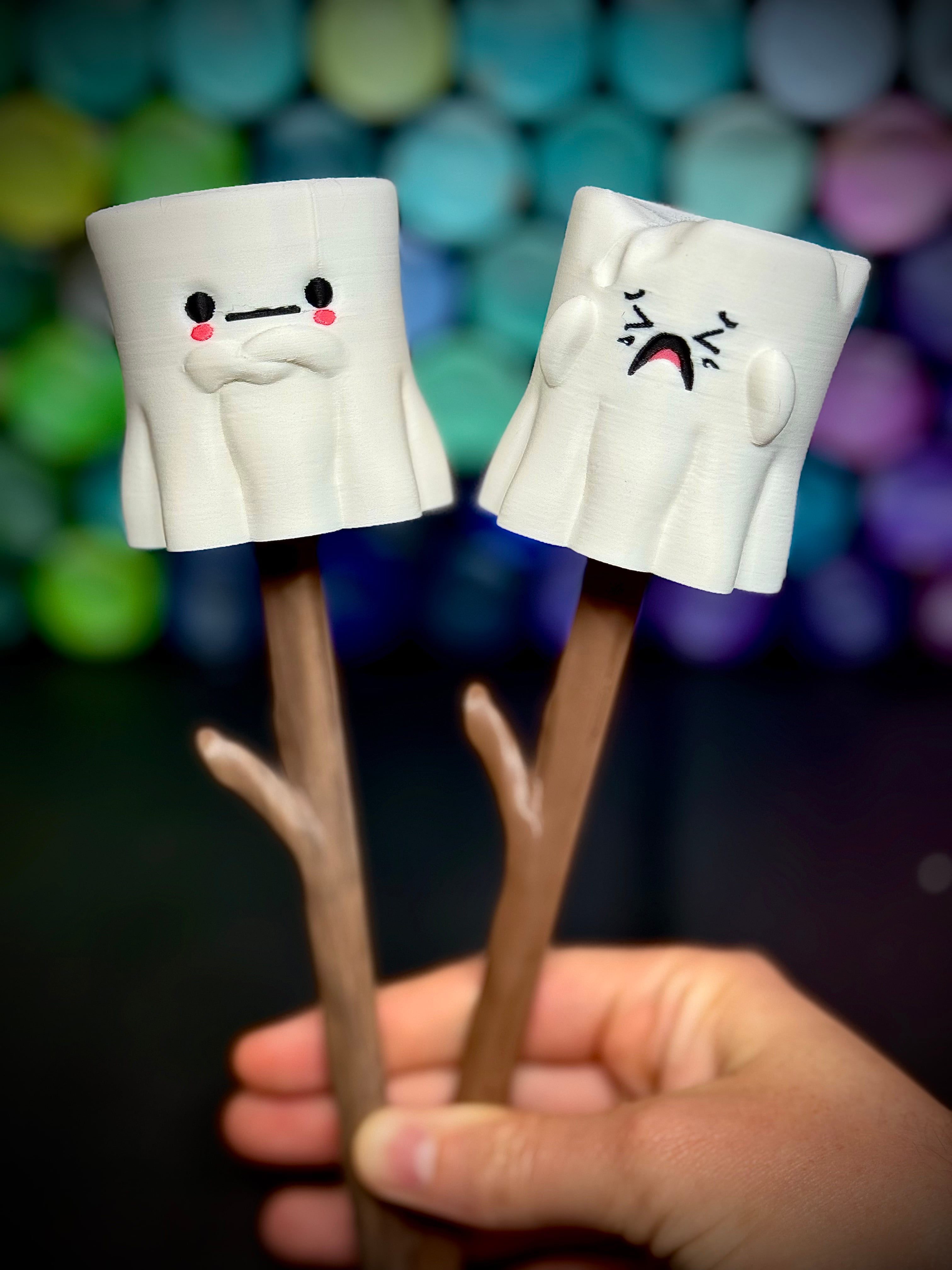 Ghost Mallows 3d model