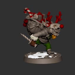 Rogue Kobold Christmas Edition 3d model