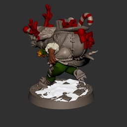 Rogue Kobold Christmas Edition 3d model