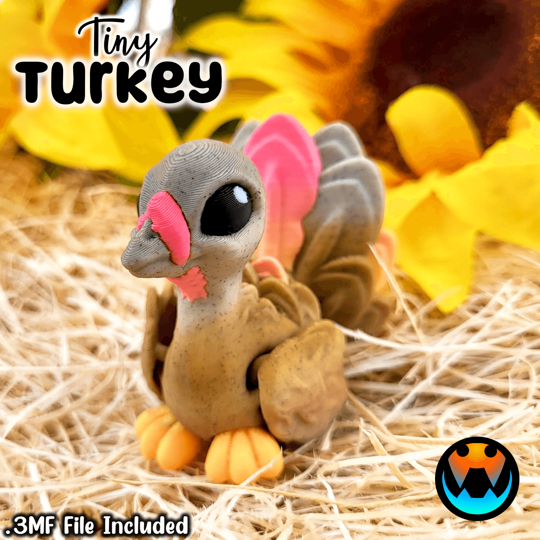 Tiny Turkey 3d model