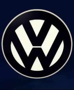 Volkswagen Sign – LED Strip Compatible 3d model