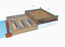 Seedy Arcade 3d model