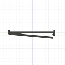 2020 Profile Slim Tray 3d model