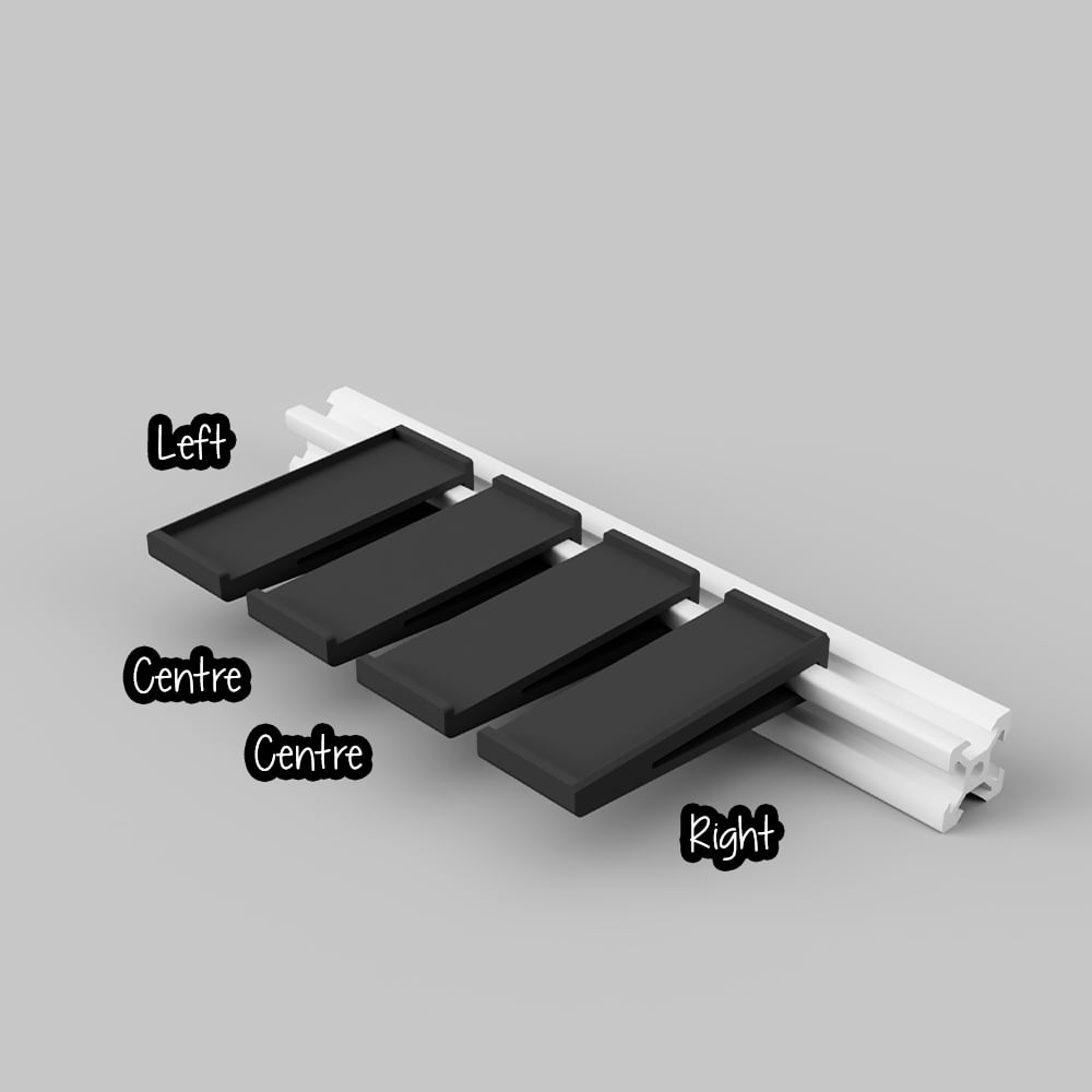 2020 Profile Slim Tray 3d model