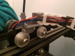 Ender 6 Cable Chain Mount 3d model