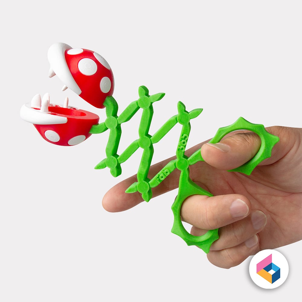 Piranha Plant- Extendable Scissors 3d model