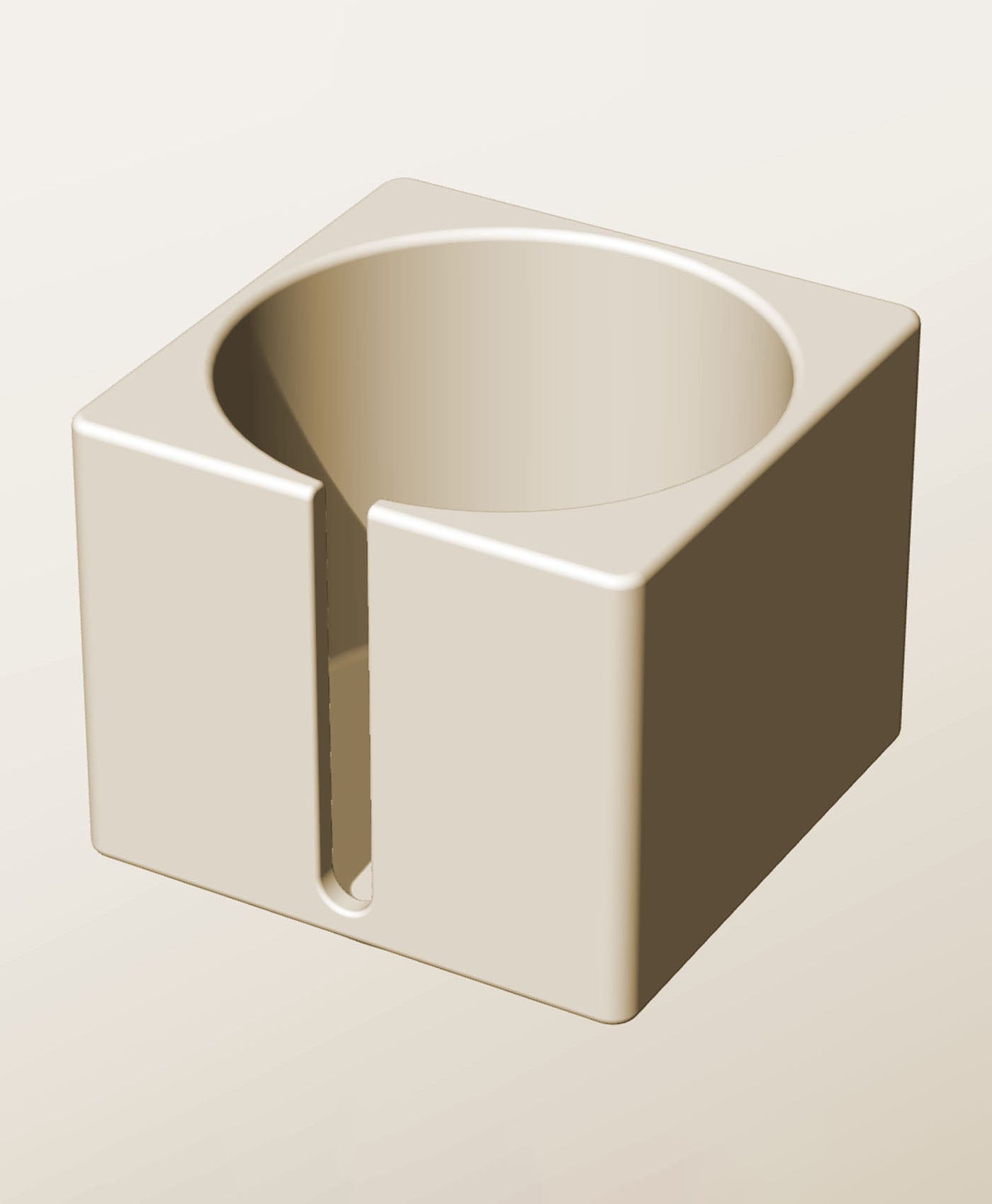 CS96-85-S Modular slotted component container modern decor 3d model
