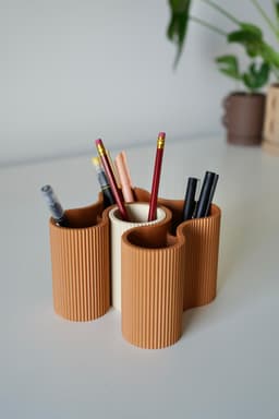 SNOOVA compact - table organizer I pen holder 3d model