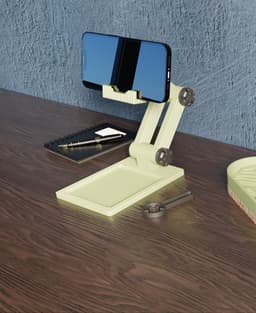 Adjustable Contour Phone Holder 3d model