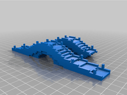 Minecraft Bridge 3d model