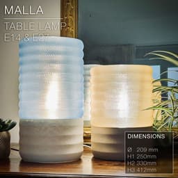 MALLA | Woven Table Lamp E14/26/27 3d model