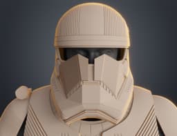 Sith Trooper's Helmet - Star Wars 3d model