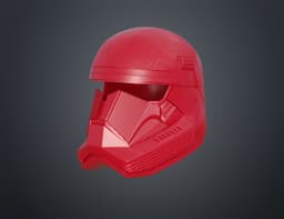 Sith Trooper's Helmet - Star Wars 3d model