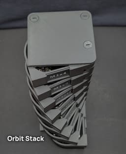 M3 OrbitStack - Swivel Screw Organizer 3d model