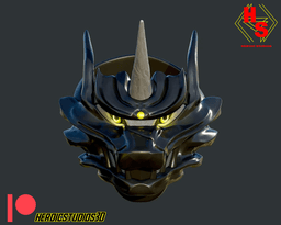 Zen Aku Mask 3d model