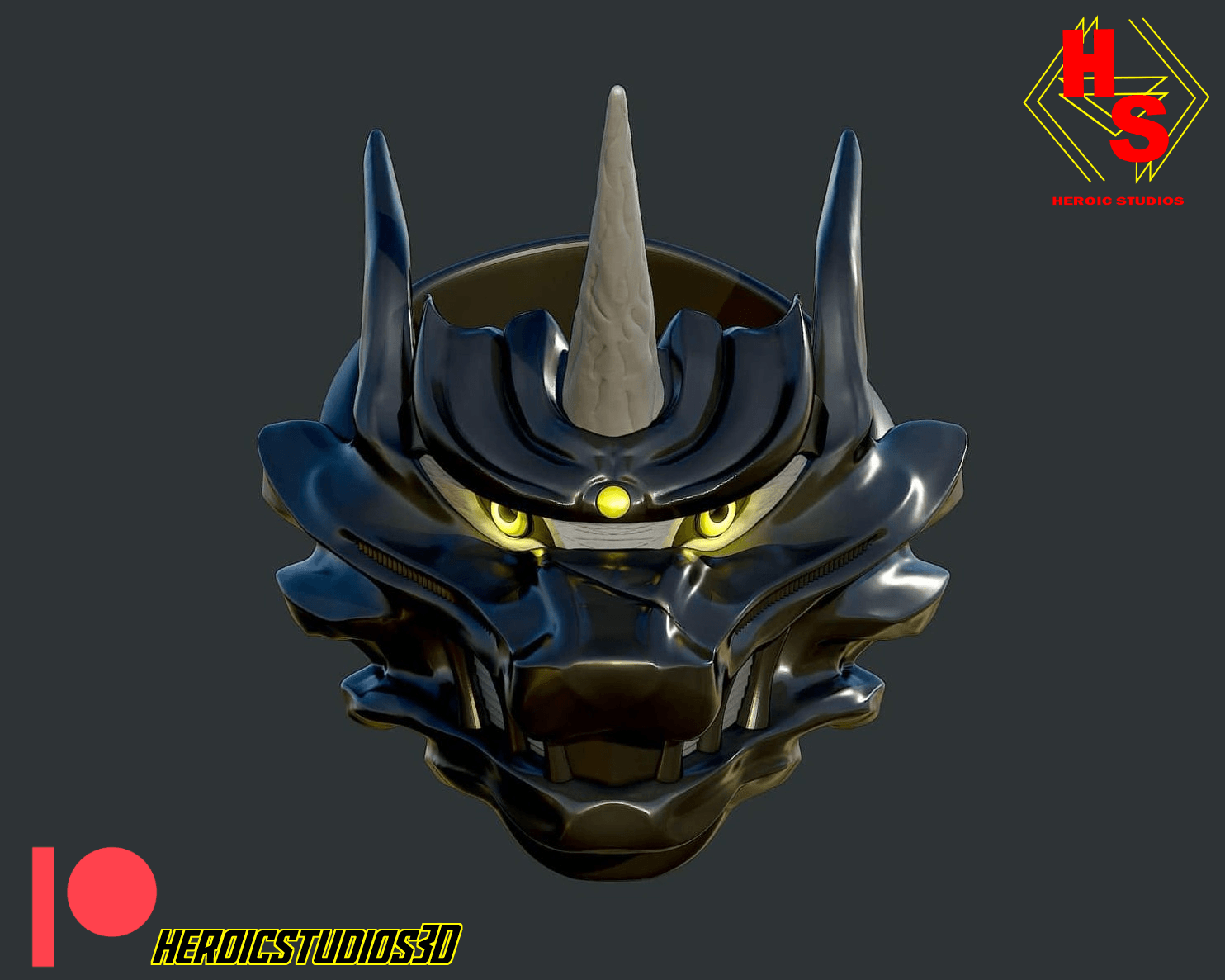 Zen Aku Mask 3d model