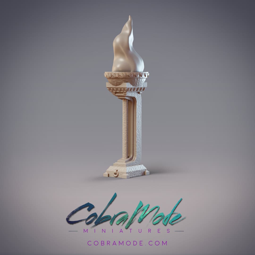 Asian Decorative Lamp Scatter Terrain (Supportless) 3d model