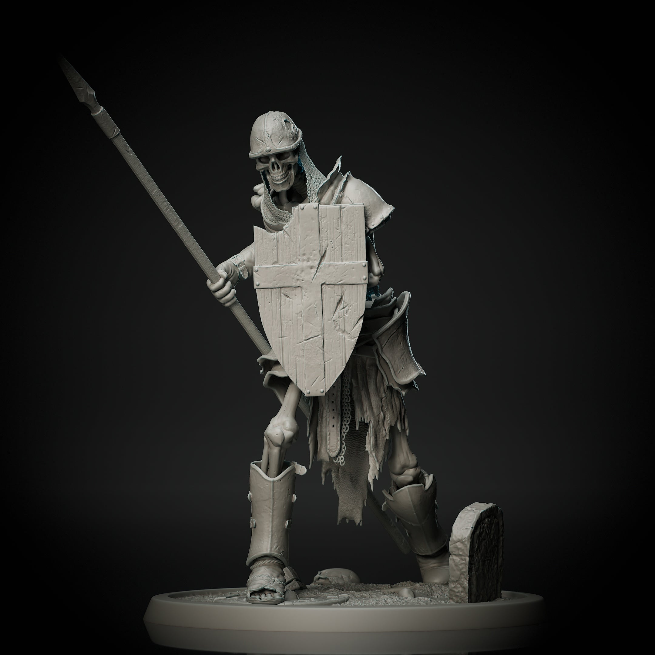 Skeleton Warrior 06 3d model