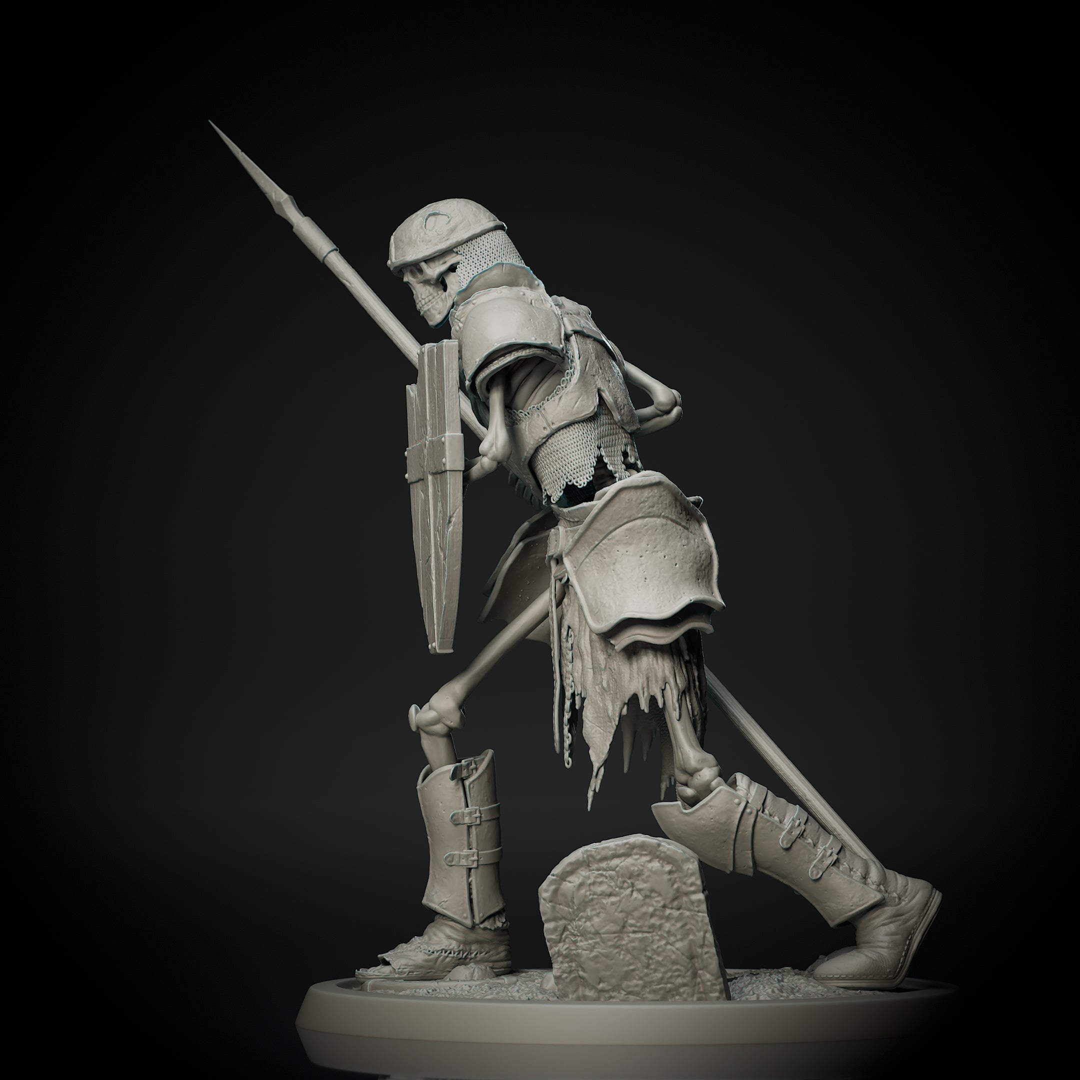 Skeleton Warrior 06 3d model