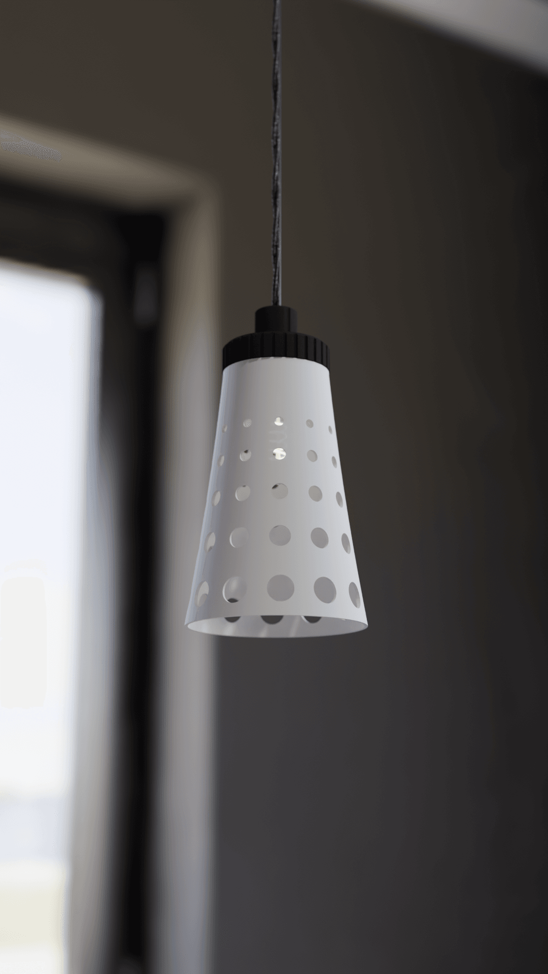 Modular lamp Shade 20 3d model